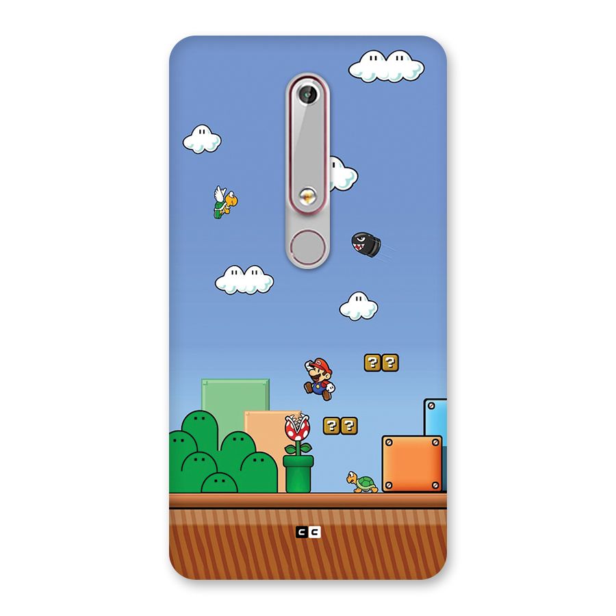 Super Plumber Back Case for Nokia 6.1