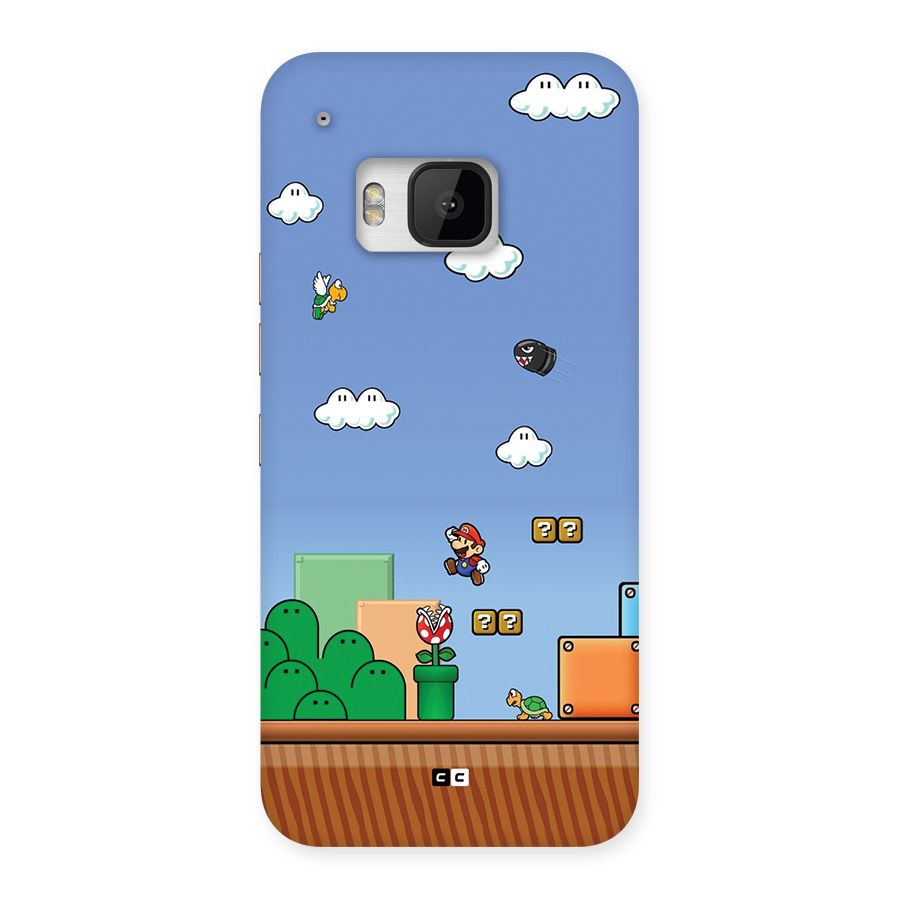 Super Plumber Back Case for One M9