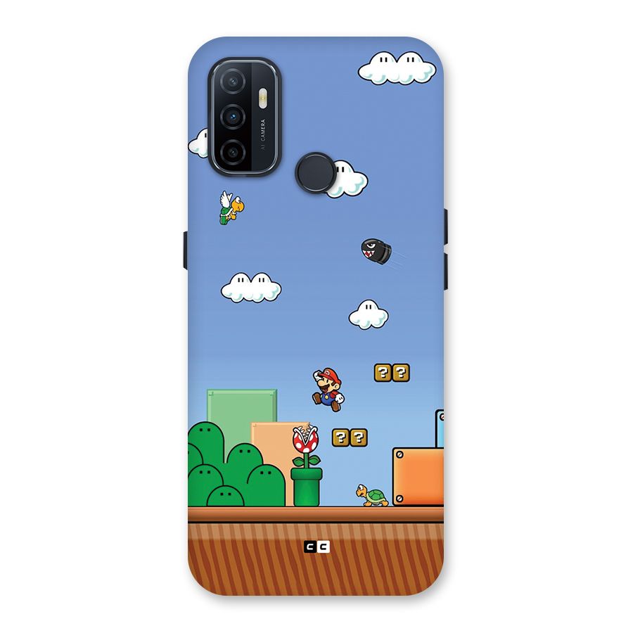 Super Plumber Back Case for Oppo A53