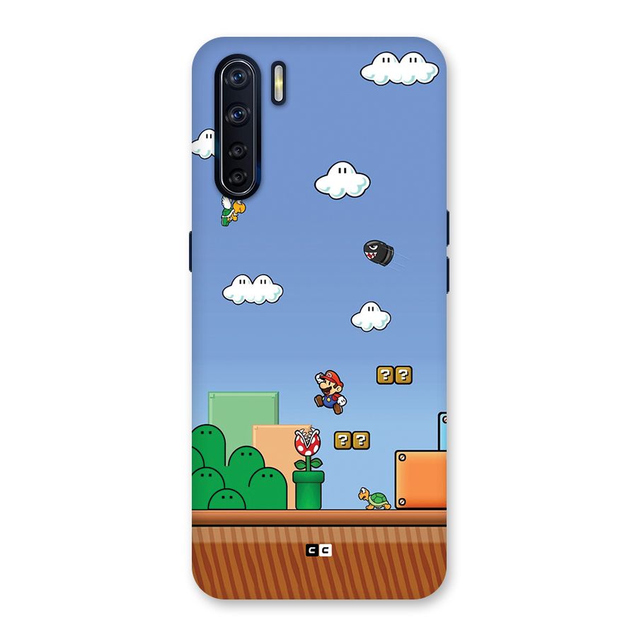 Super Plumber Back Case for Oppo F15
