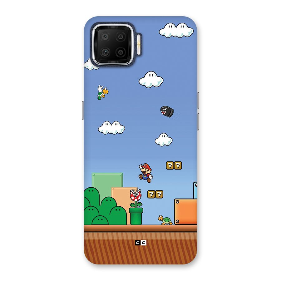Super Plumber Back Case for Oppo F17