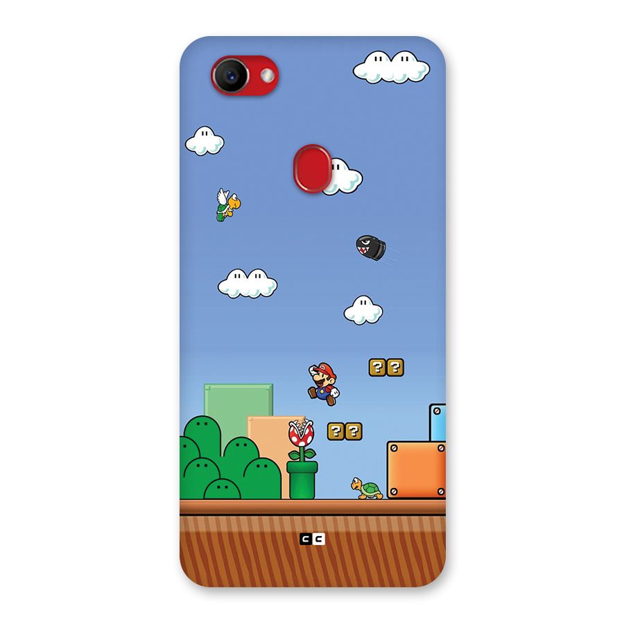 Super Plumber Back Case for Oppo F7
