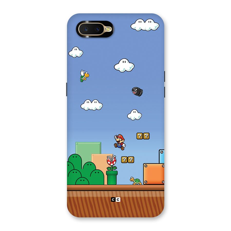 Super Plumber Back Case for Oppo K1