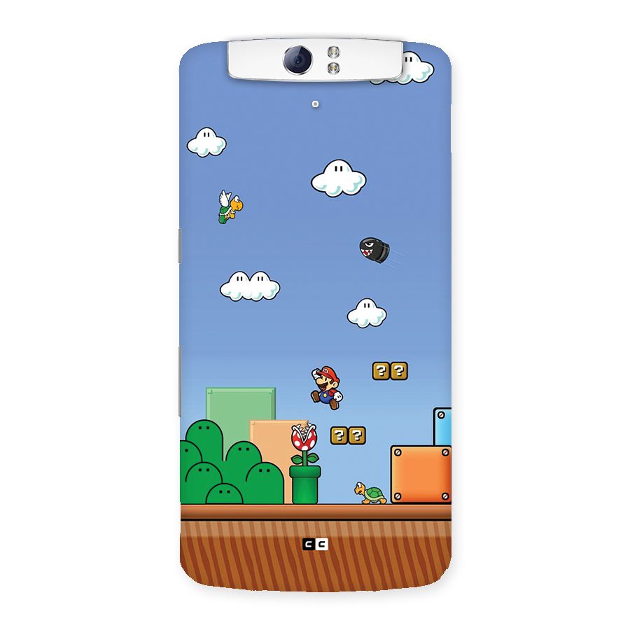 Super Plumber Back Case for Oppo N1