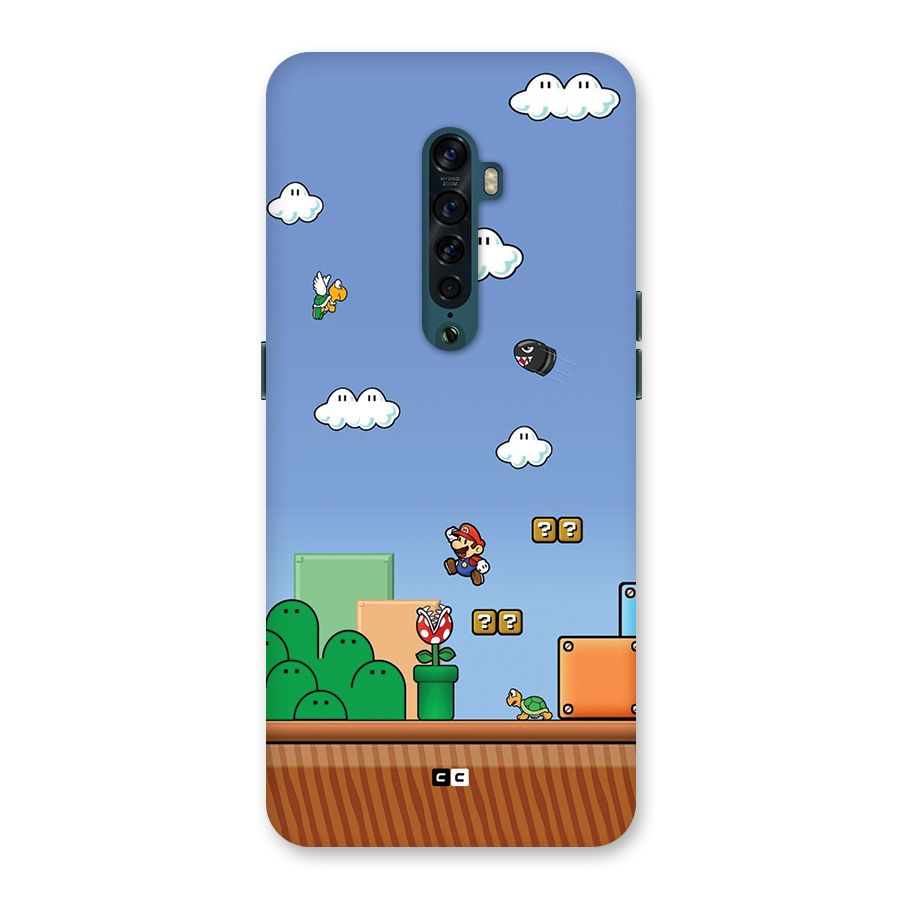 Super Plumber Back Case for Oppo Reno2