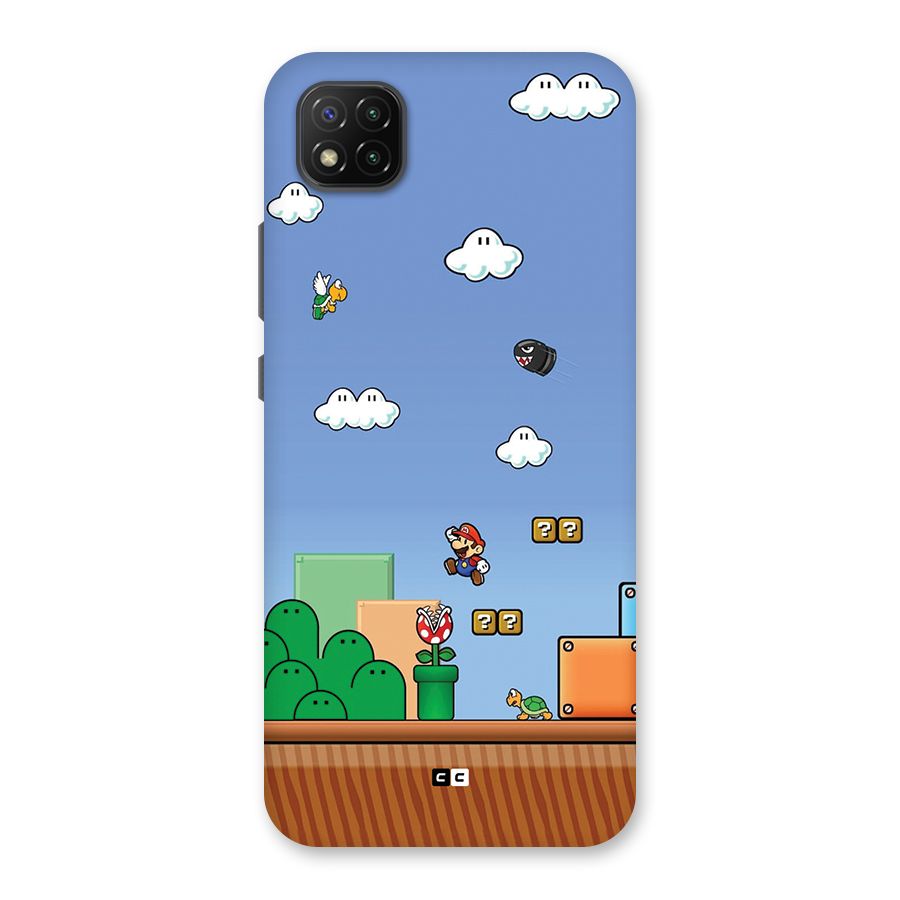 Super Plumber Back Case for Poco C3