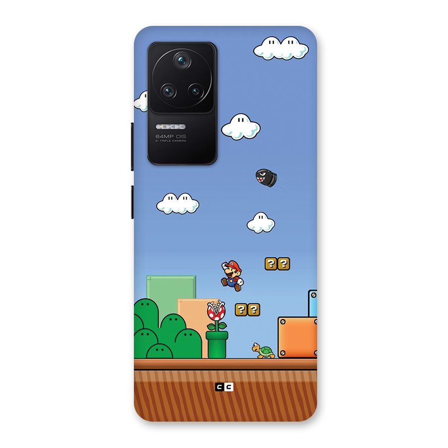 Super Plumber Back Case for Poco F4 5G