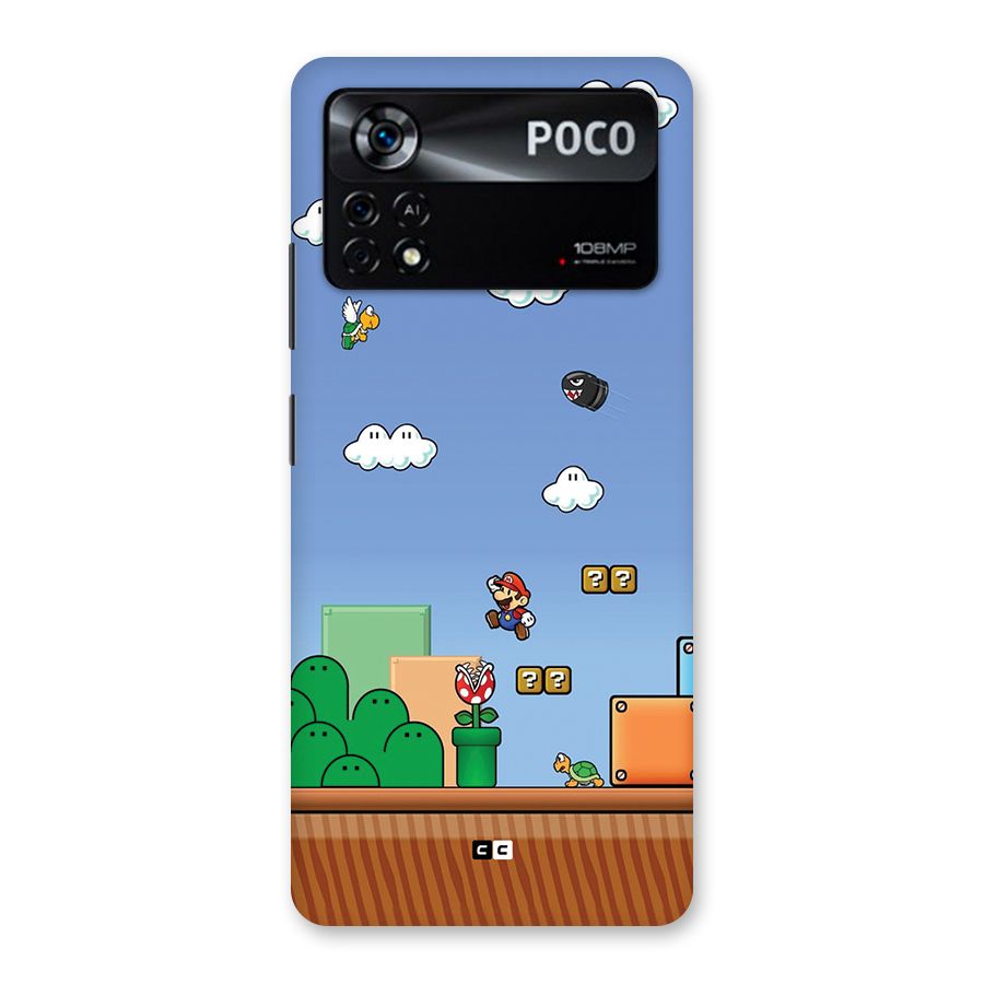 Super Plumber Back Case for Poco X4 Pro 5G