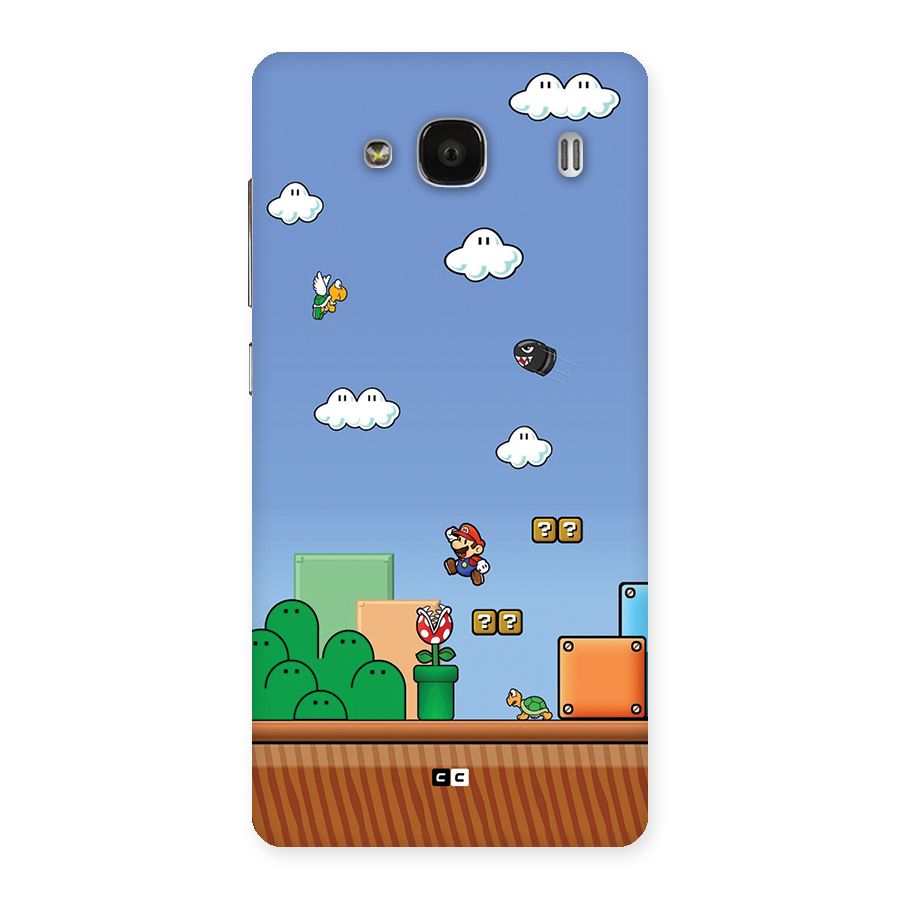 Super Plumber Back Case for Redmi 2s