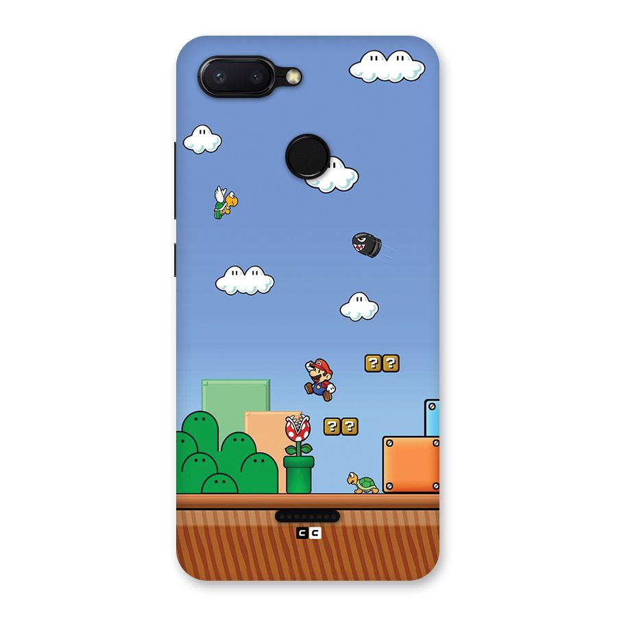 Super Plumber Back Case for Redmi 6