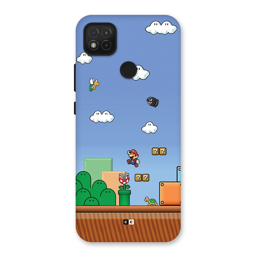 Super Plumber Back Case for Redmi 9 Activ