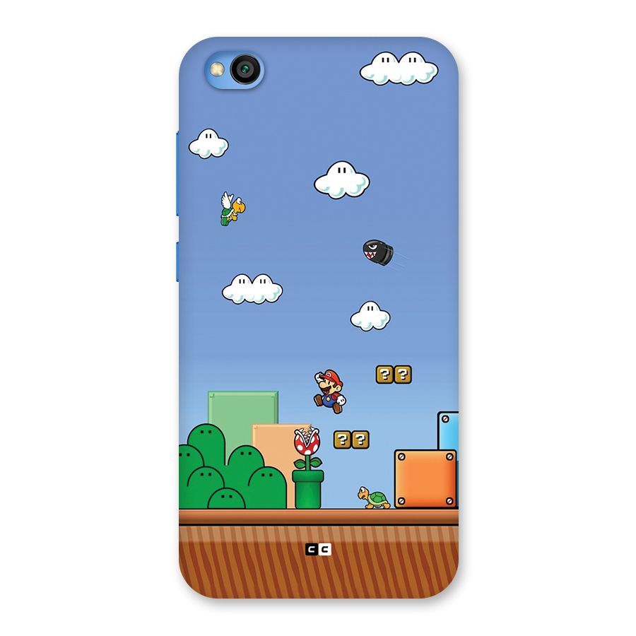 Super Plumber Back Case for Redmi Go