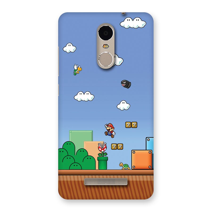 Super Plumber Back Case for Redmi Note 3