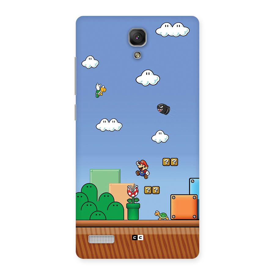 Super Plumber Back Case for Redmi Note Prime