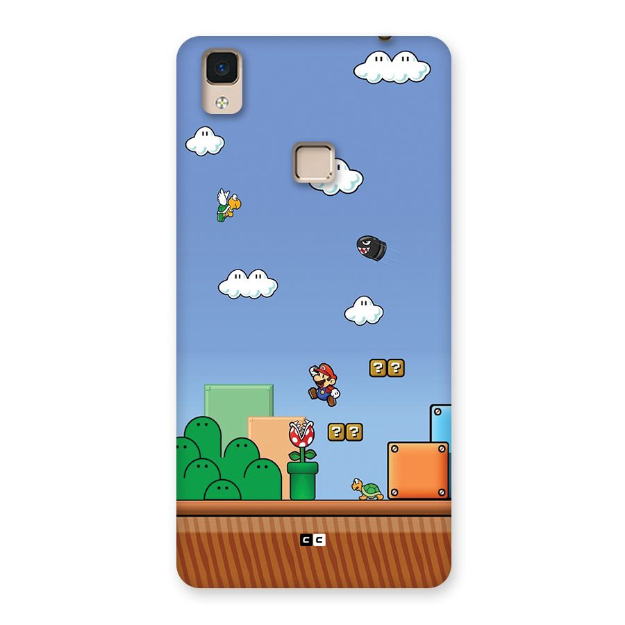 Super Plumber Back Case for V3 Max