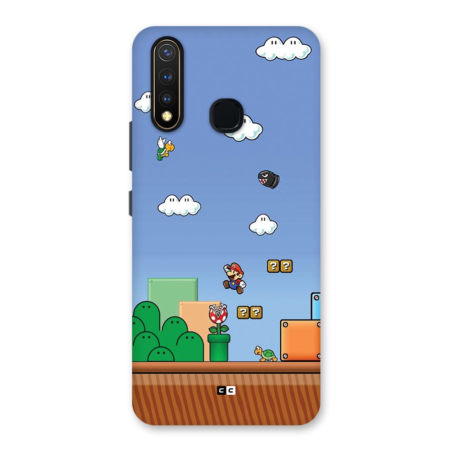 Super Plumber Back Case for Vivo U20