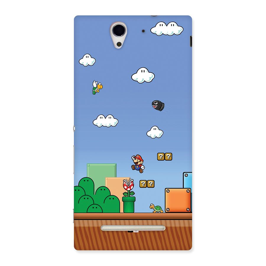 Super Plumber Back Case for Xperia C3