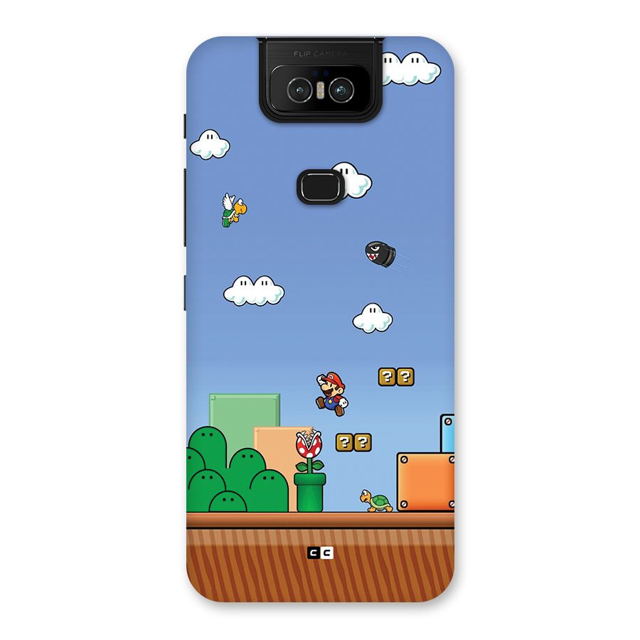 Super Plumber Back Case for Zenfone 6z