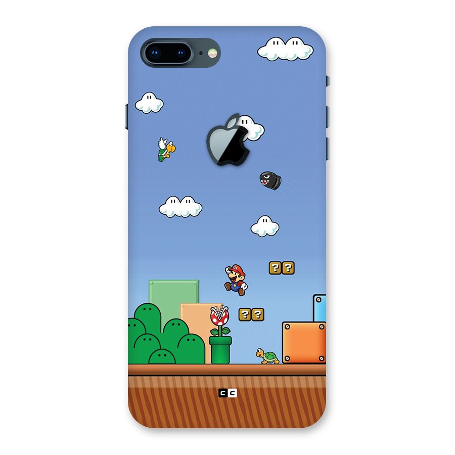 Super Plumber Back Case for iPhone 7 Plus Apple Cut