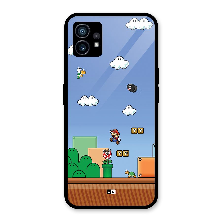 Super Plumber Glass Back Case for Nothing Phone 1