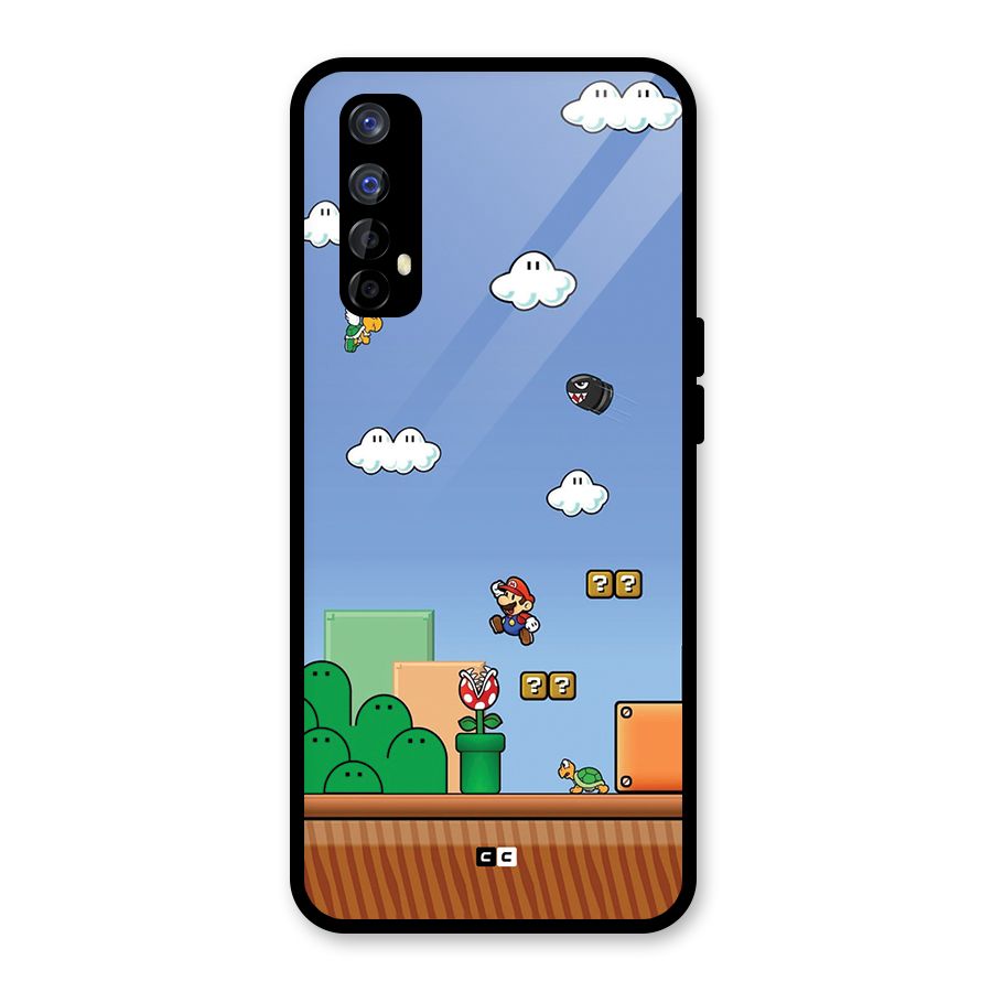 Super Plumber Glass Back Case for Realme Narzo 20 Pro