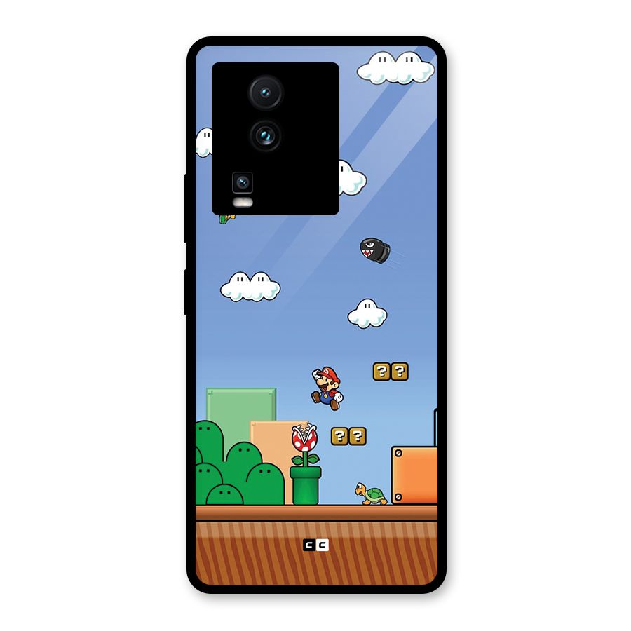 Super Plumber Glass Back Case for Vivo iQOO Neo 7