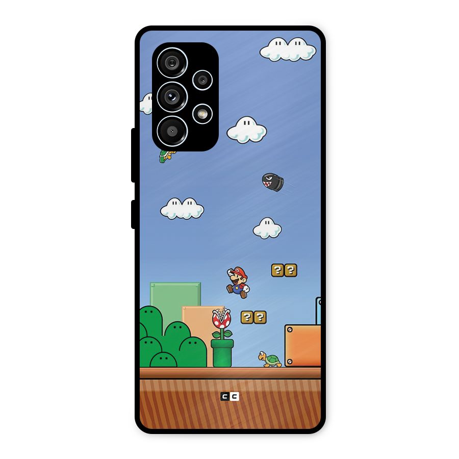 Super Plumber Metal Back Case for Galaxy A53 5G