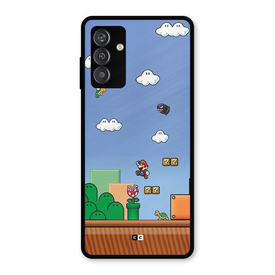 Super Plumber Metal Back Case for Galaxy F13