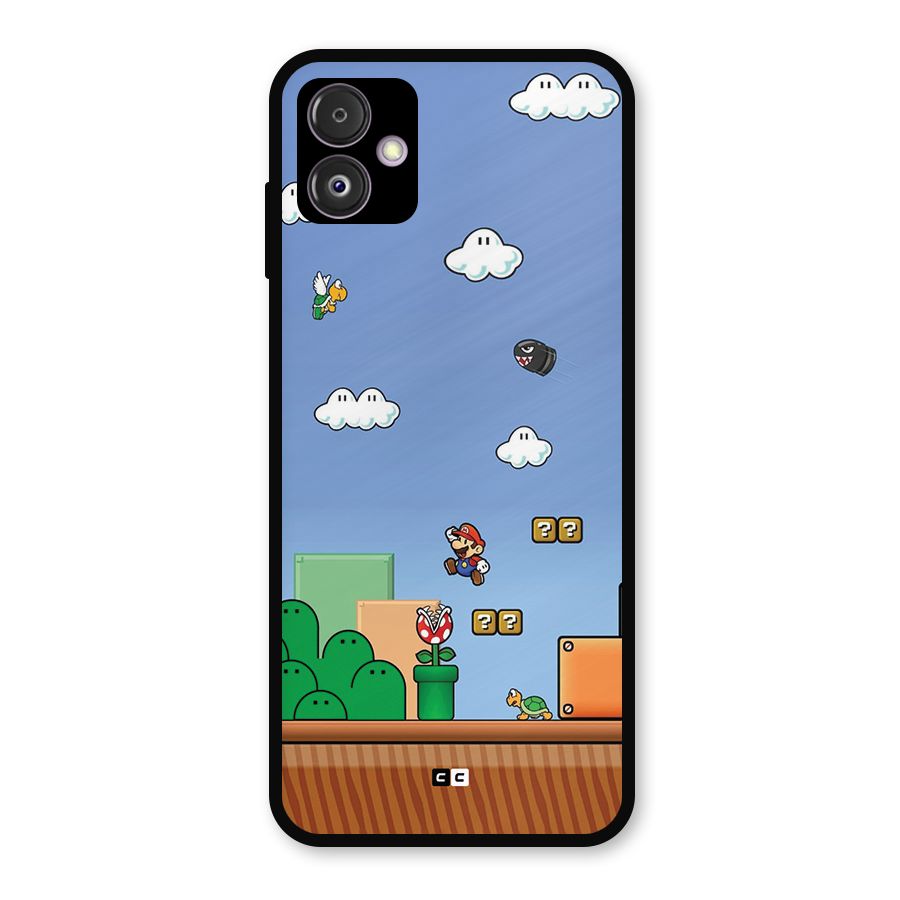 Super Plumber Metal Back Case for Galaxy F14