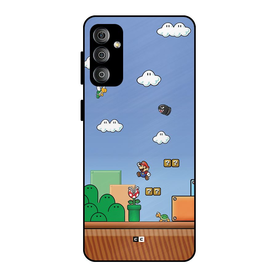 Super Plumber Metal Back Case for Galaxy F23
