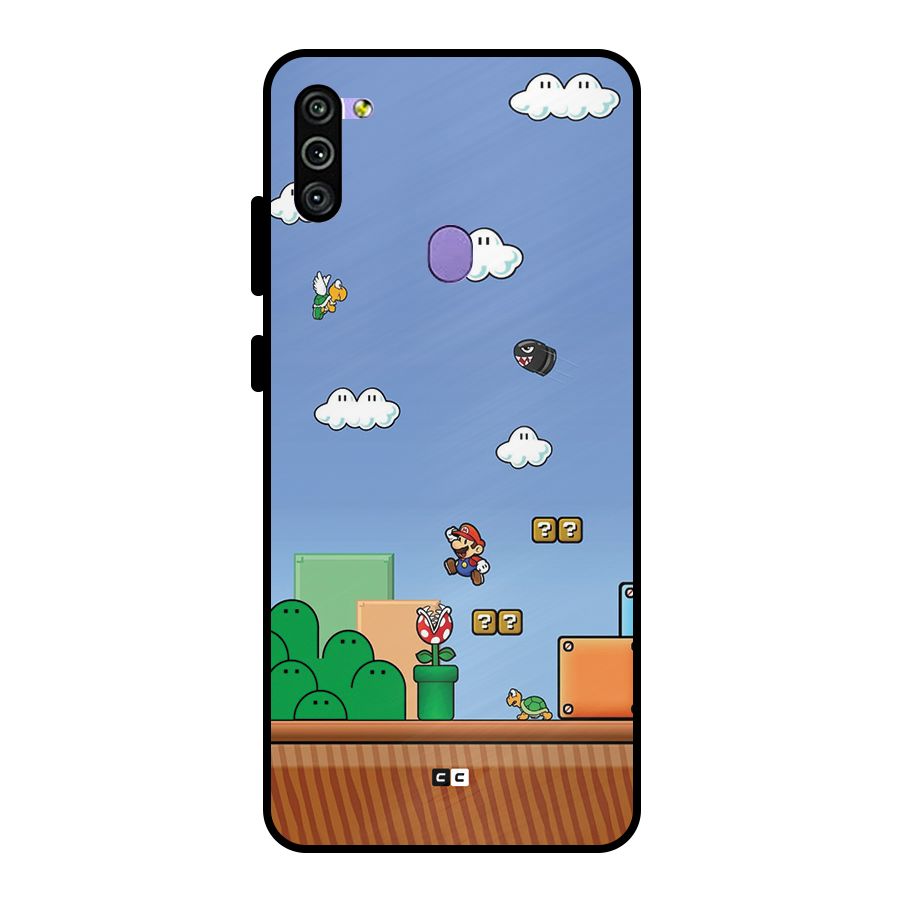 Super Plumber Metal Back Case for Galaxy M11