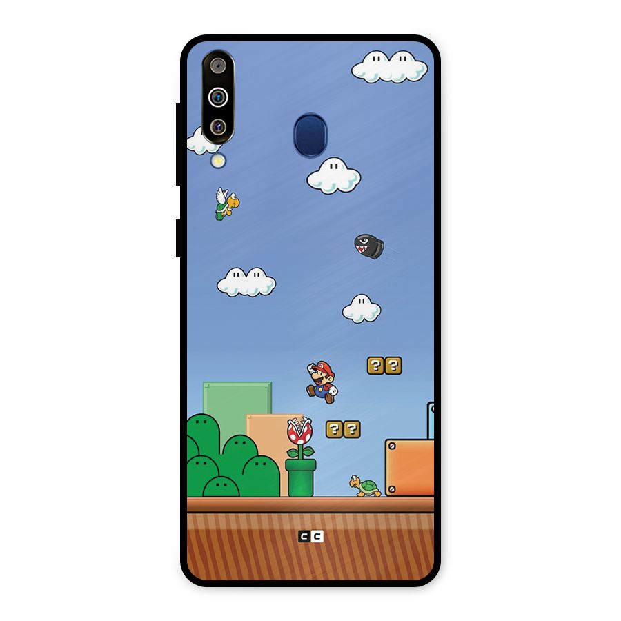 Super Plumber Metal Back Case for Galaxy M30