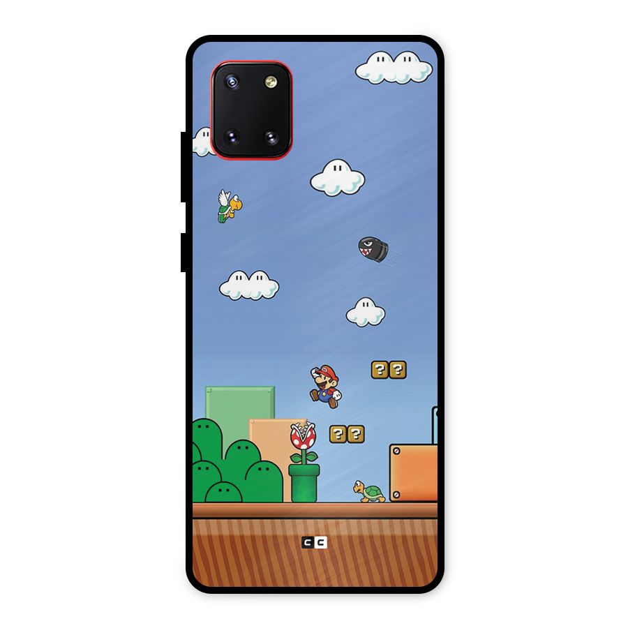 Super Plumber Metal Back Case for Galaxy Note 10 Lite