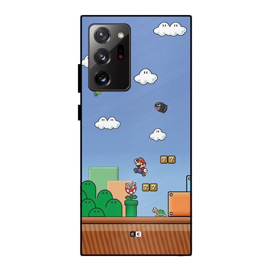 Super Plumber Metal Back Case for Galaxy Note 20 Ultra 5G
