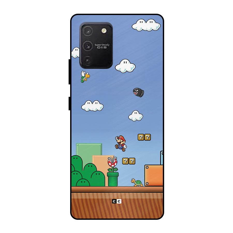 Super Plumber Metal Back Case for Galaxy S10 Lite