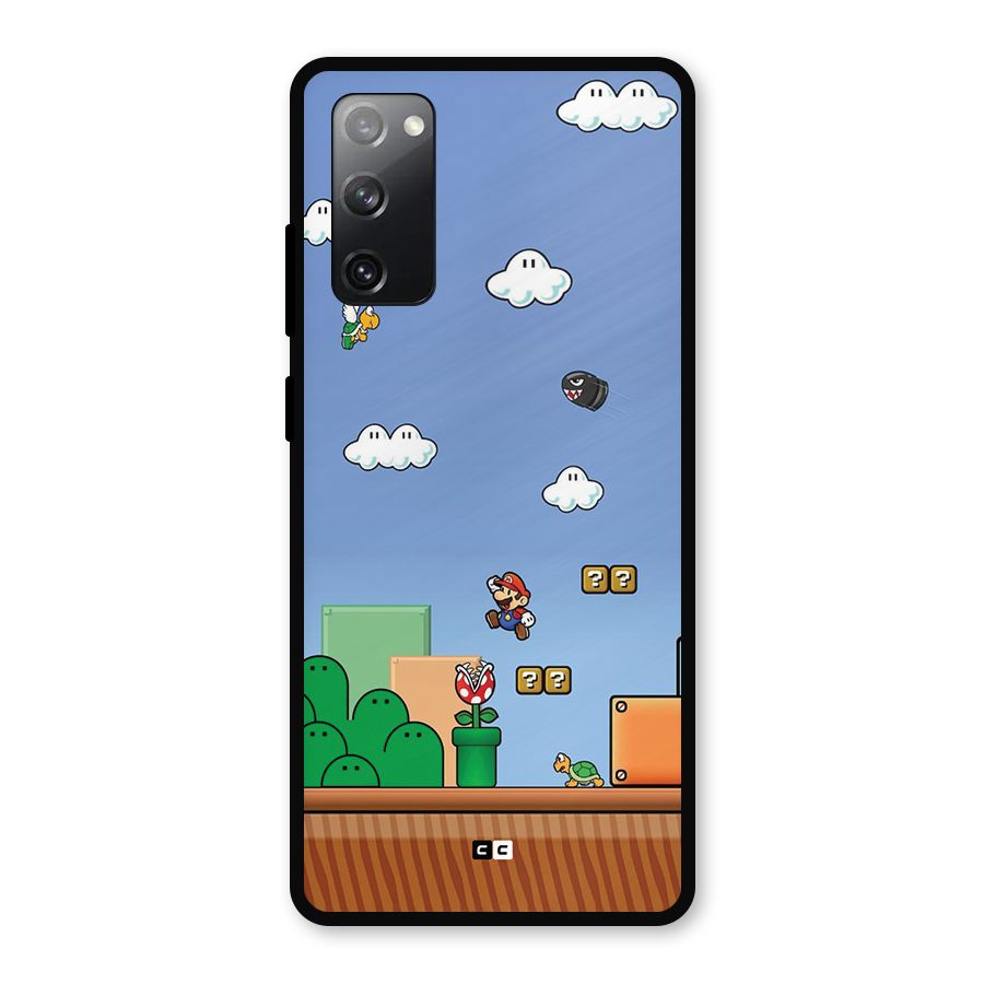 Super Plumber Metal Back Case for Galaxy S20 FE 5G