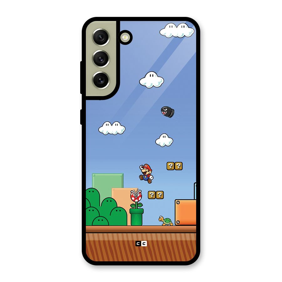 Super Plumber Metal Back Case for Galaxy S21 FE 5G (2023)