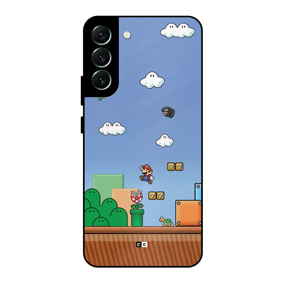Super Plumber Metal Back Case for Galaxy S22 Plus 5G