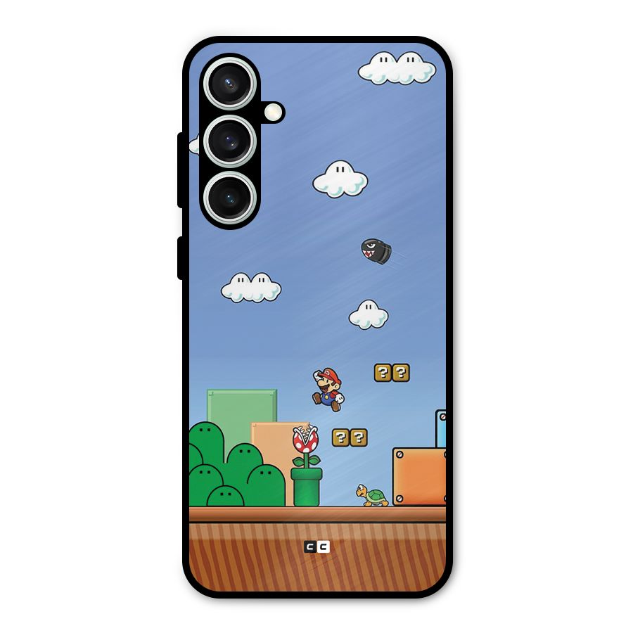 Super Plumber Metal Back Case for Galaxy S23 FE