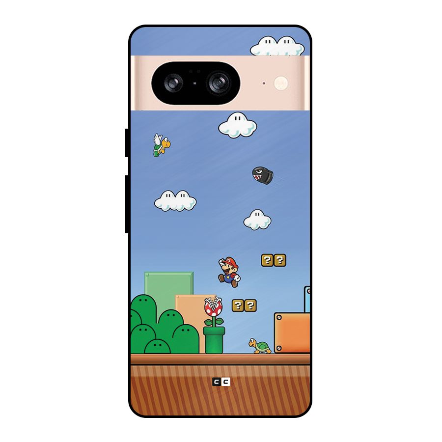 Super Plumber Metal Back Case for Google Pixel 8
