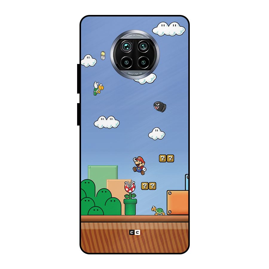 Super Plumber Metal Back Case for Mi 10i