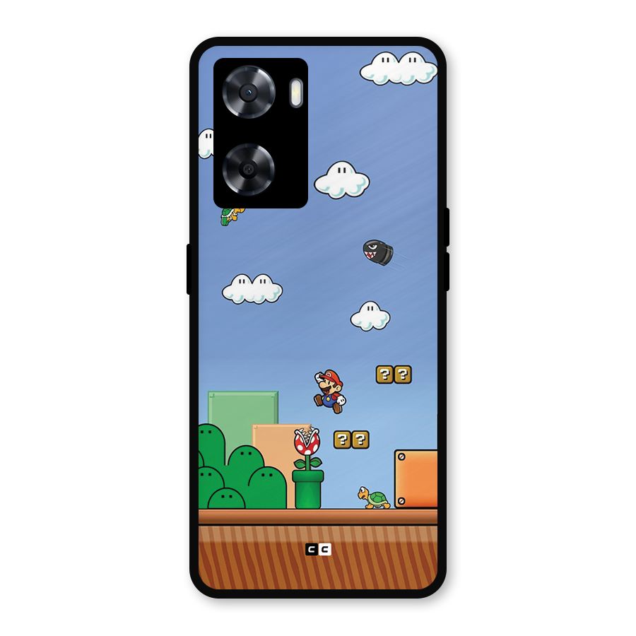 Super Plumber Metal Back Case for OnePlus Nord N20 SE