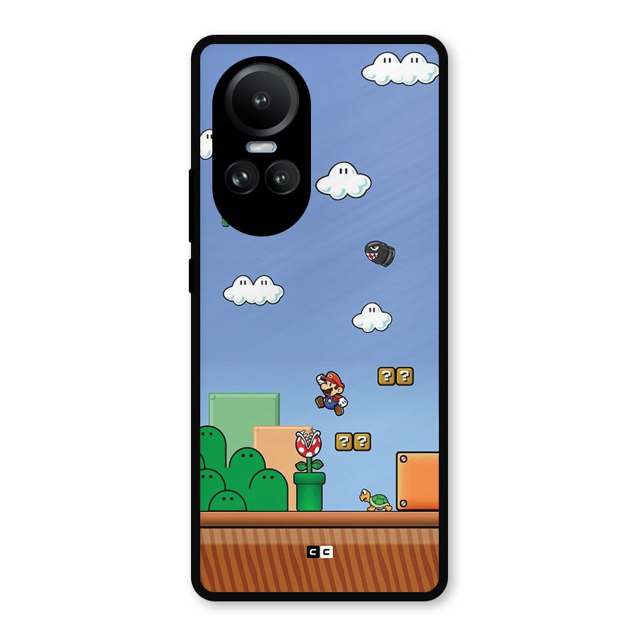 Super Plumber Metal Back Case for Oppo Reno10