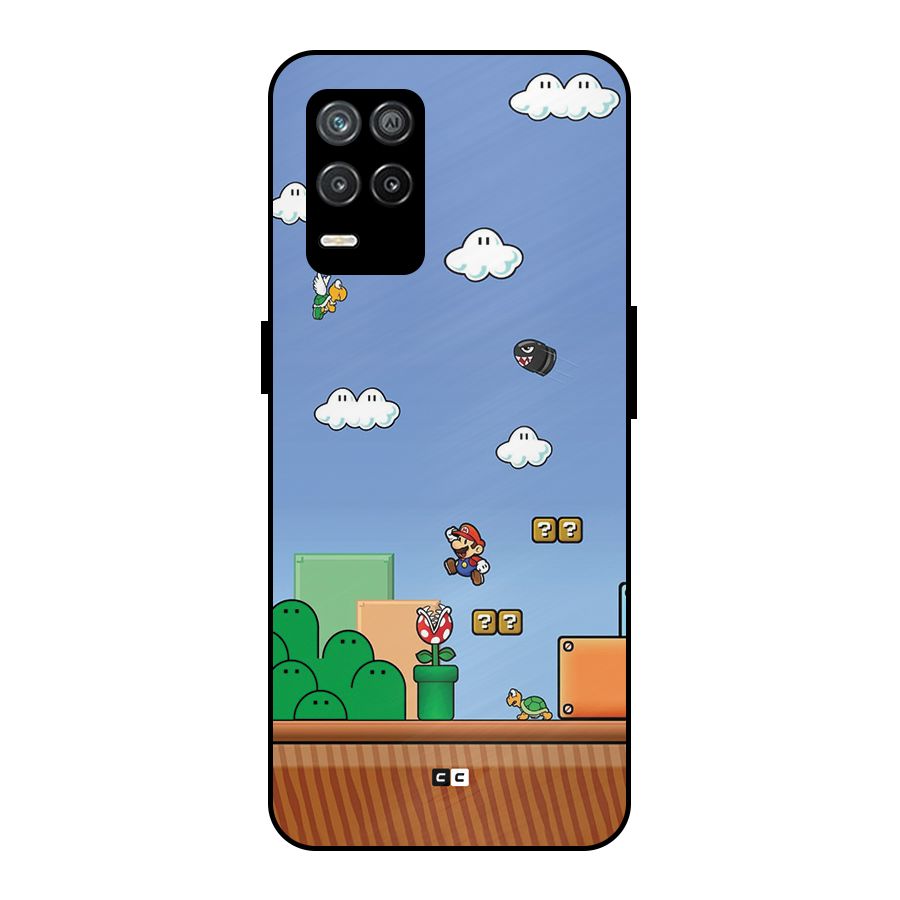 Super Plumber Metal Back Case for Realme 9 5G