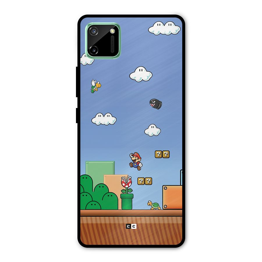 Super Plumber Metal Back Case for Realme C11