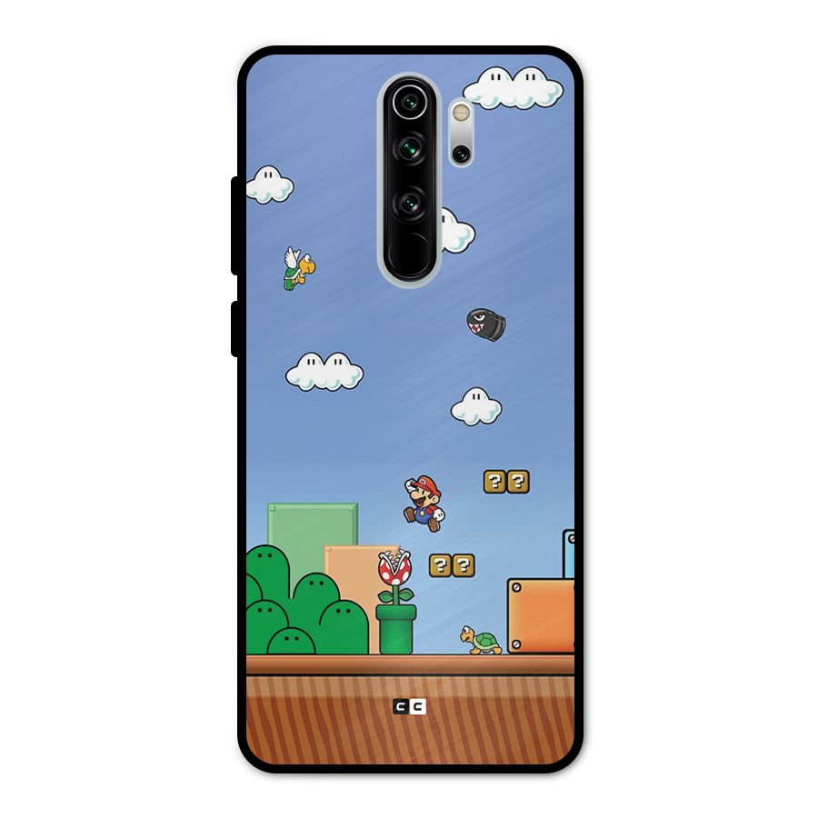Super Plumber Metal Back Case for Redmi Note 8 Pro
