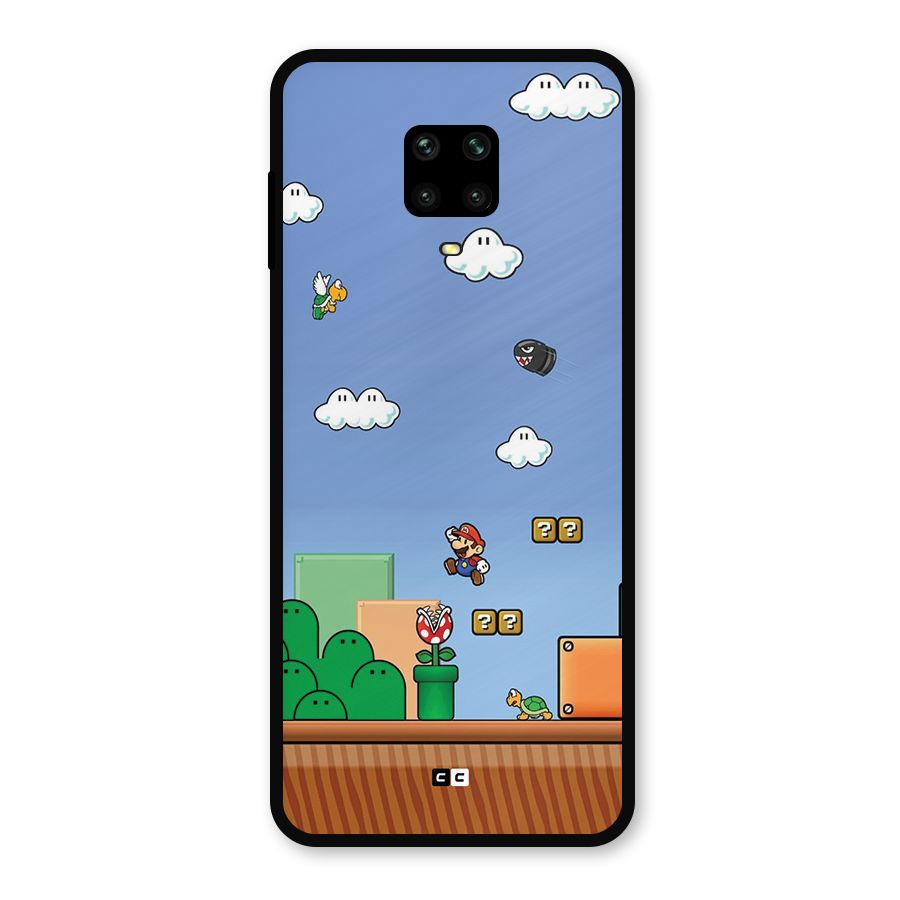 Super Plumber Metal Back Case for Redmi Note 9 Pro