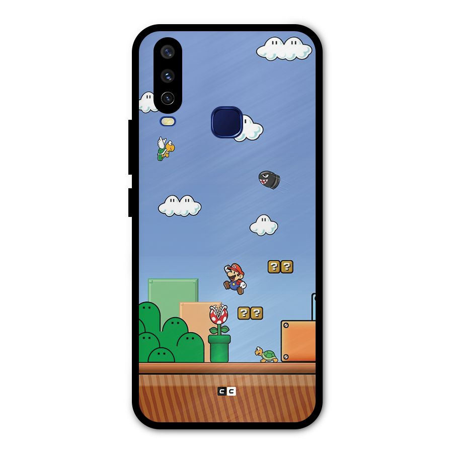 Super Plumber Metal Back Case for Vivo U10