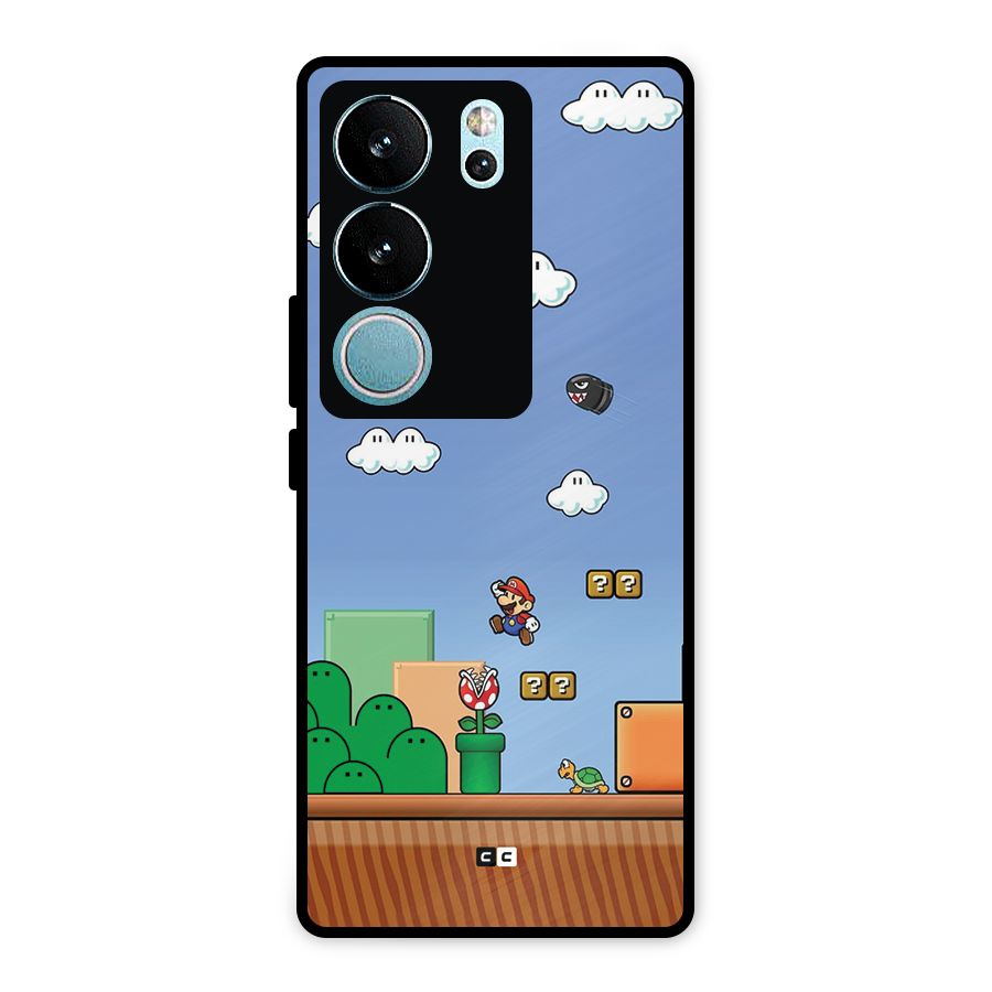 Super Plumber Metal Back Case for Vivo V29