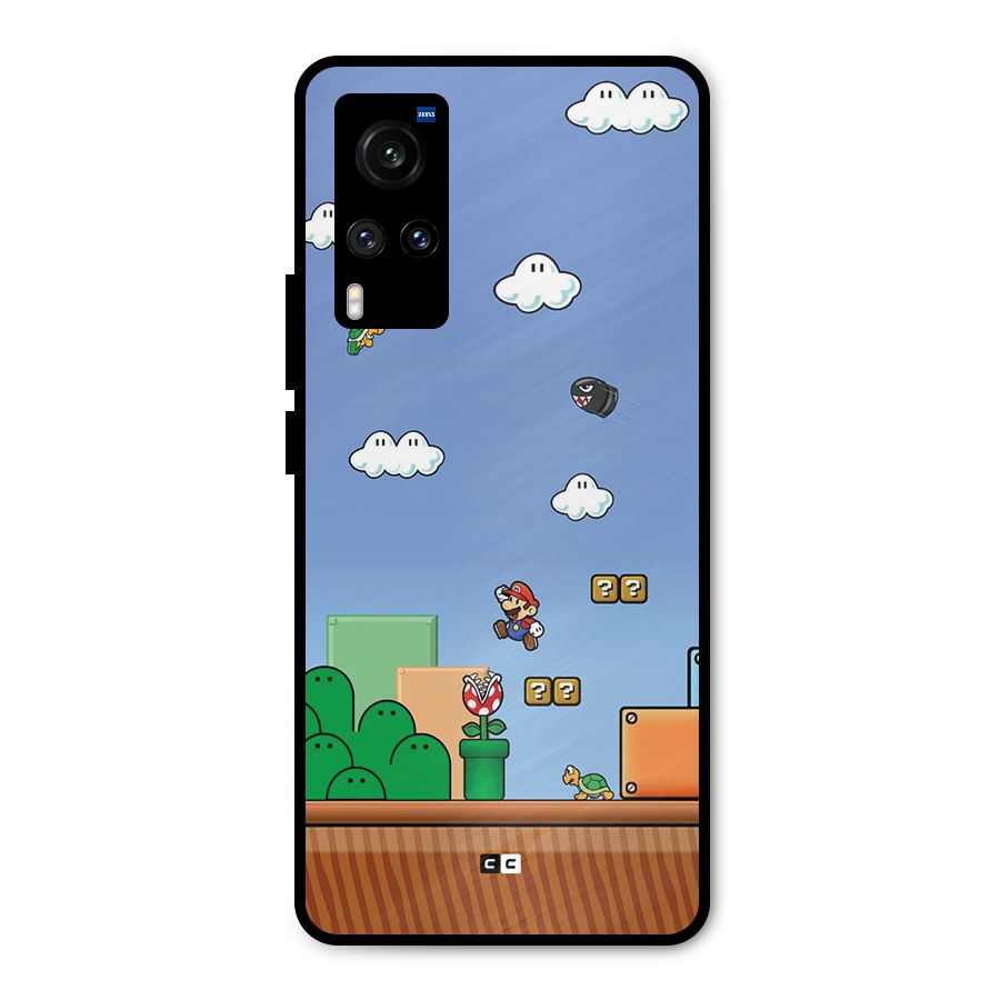 Super Plumber Metal Back Case for Vivo X60
